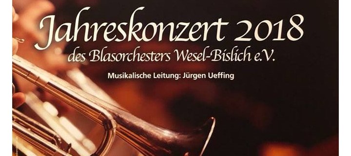 Jahreskonzert des Blasorchester Wesel-Bislich e.V.